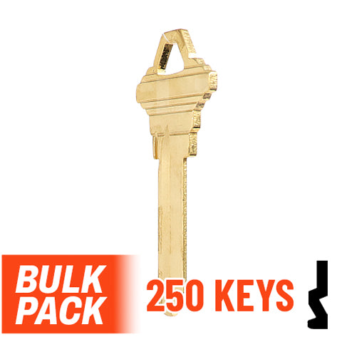 Uncut Key Blank | Schlage | SC4 - 250 Pack Residential-Commercial Key JMA USA
