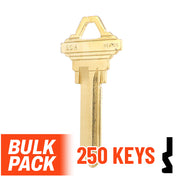 Uncut Key Blank | Schlage | SC4 - 250 Pack Residential-Commercial Key JMA USA