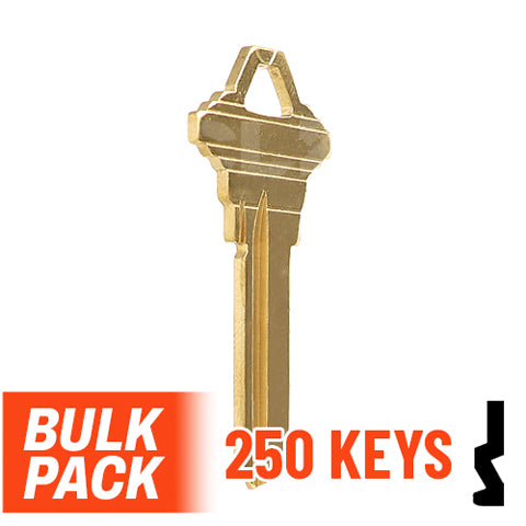 Uncut Key Blank | Schlage | SC4 - 250 Pack Residential-Commercial Key JMA USA