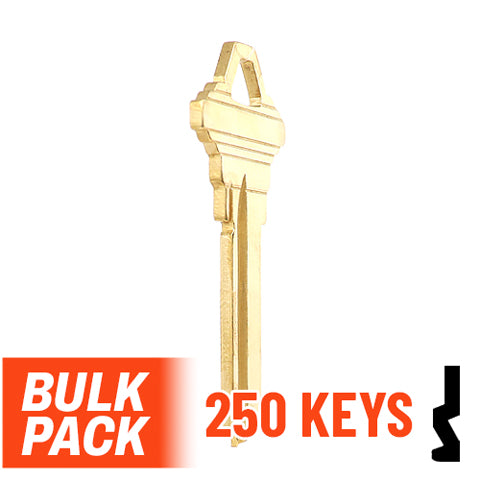 Uncut Key Blank | Schlage | SC4 - 250 Pack Residential-Commercial Key JMA USA