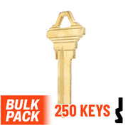 Uncut Key Blank | Schlage | SC4 - 250 Pack Residential-Commercial Key JMA USA