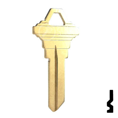 Uncut Key Blank | Schlage | SC8, 1145E Residential-Commercial Key JMA USA