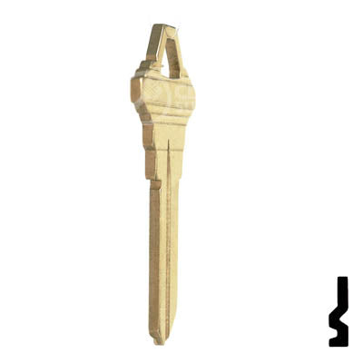 Uncut Key Blank | Schlage | SC8, 1145E Residential-Commercial Key JMA USA