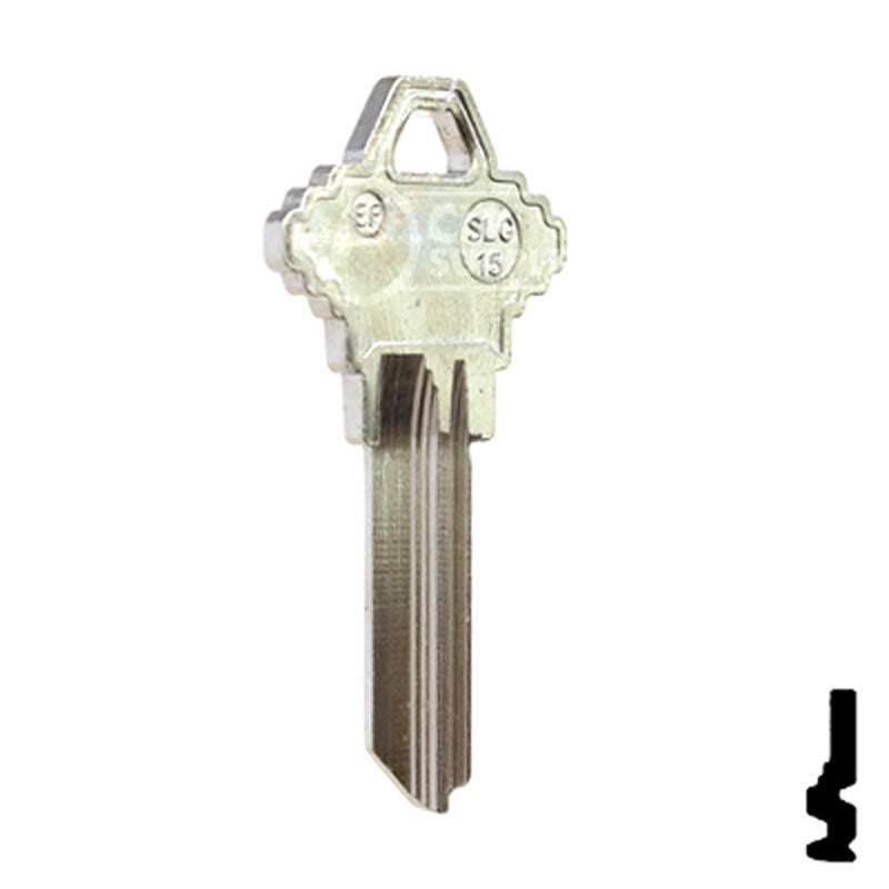 Uncut Key Blank | Schlage | SLG-15 Residential-Commercial Key JMA USA