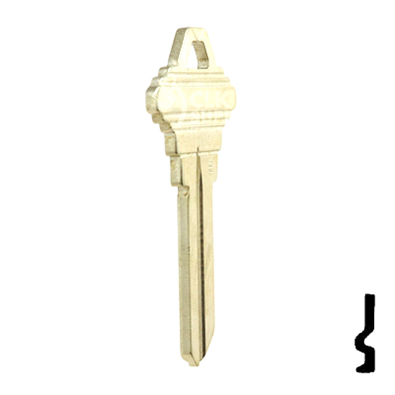 Uncut Key Blank | Schlage | SLG-5S, 101-E, SC9-NS Residential-Commercial Key JMA USA