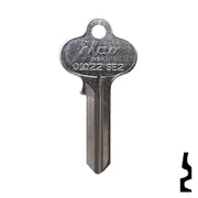 Uncut Key Blank | Segal | 01022, SE2 Residential-Commercial Key Ilco