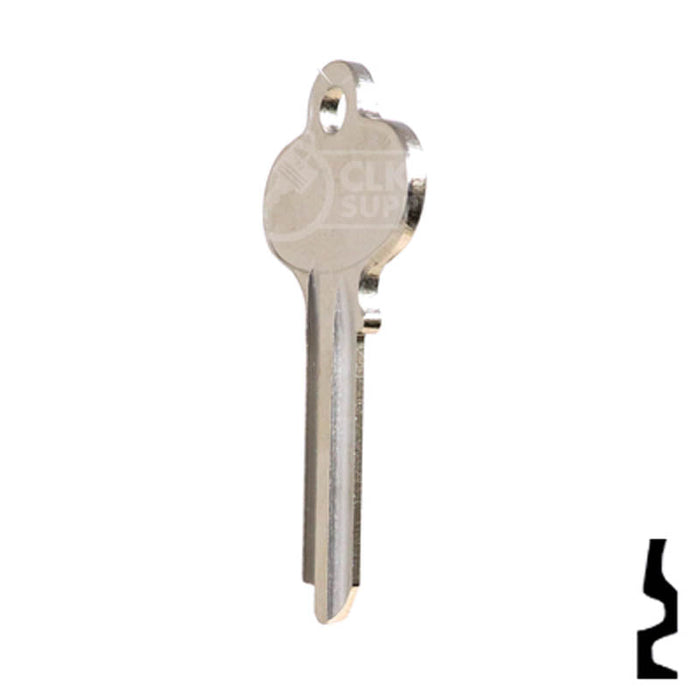 Uncut Key Blank | Segal | 01022, SE2 Residential-Commercial Key Ilco