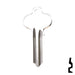 Uncut Key Blank | Segal | 01022, SE2 Residential-Commercial Key Ilco