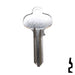 Uncut Key Blank | Segal | 01022, SE2 Residential-Commercial Key Ilco