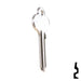 Uncut Key Blank | Segal | 01022, SE2 Residential-Commercial Key Ilco