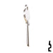 Uncut Key Blank | Segal | 01022, SE2 Residential-Commercial Key Ilco