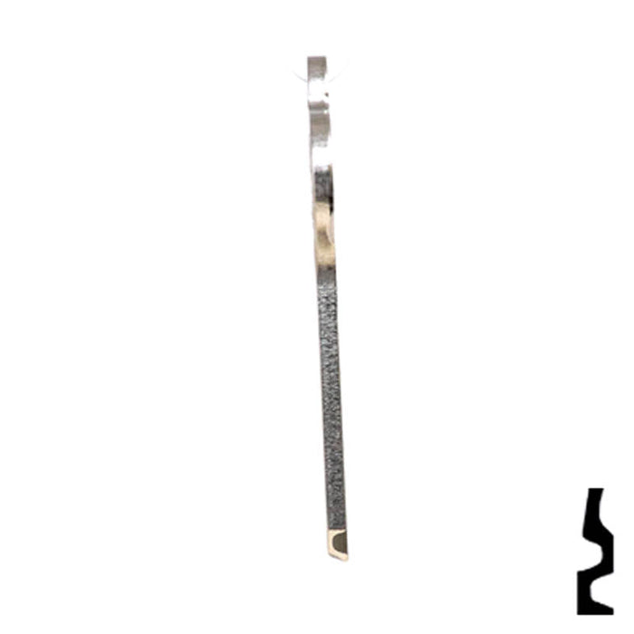 Uncut Key Blank | Segal | 01022, SE2 Residential-Commercial Key Ilco