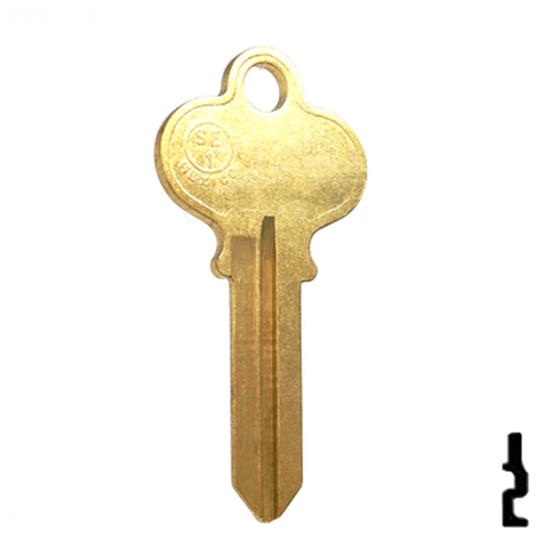 Uncut Key Blank | Segal | 1022, SE1 Residential-Commercial Key JMA USA