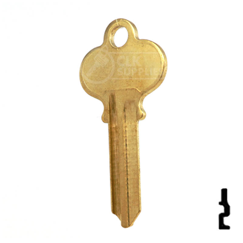 Uncut Key Blank | Segal | 1022, SE1 Residential-Commercial Key JMA USA