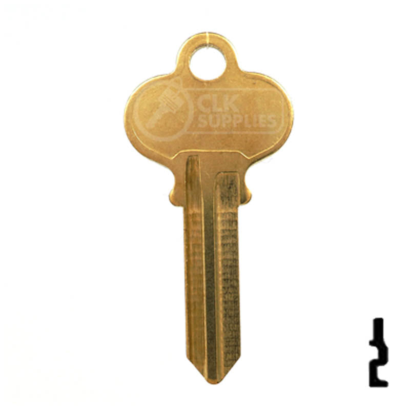 Uncut Key Blank | Segal | 1022, SE1 Residential-Commercial Key JMA USA