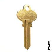 Uncut Key Blank | Segal | 1022, SE1 Residential-Commercial Key JMA USA