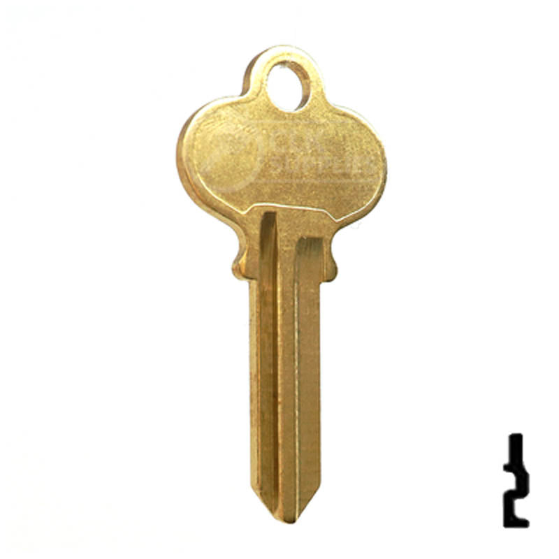 Uncut Key Blank | Segal | 1022, SE1 Residential-Commercial Key JMA USA