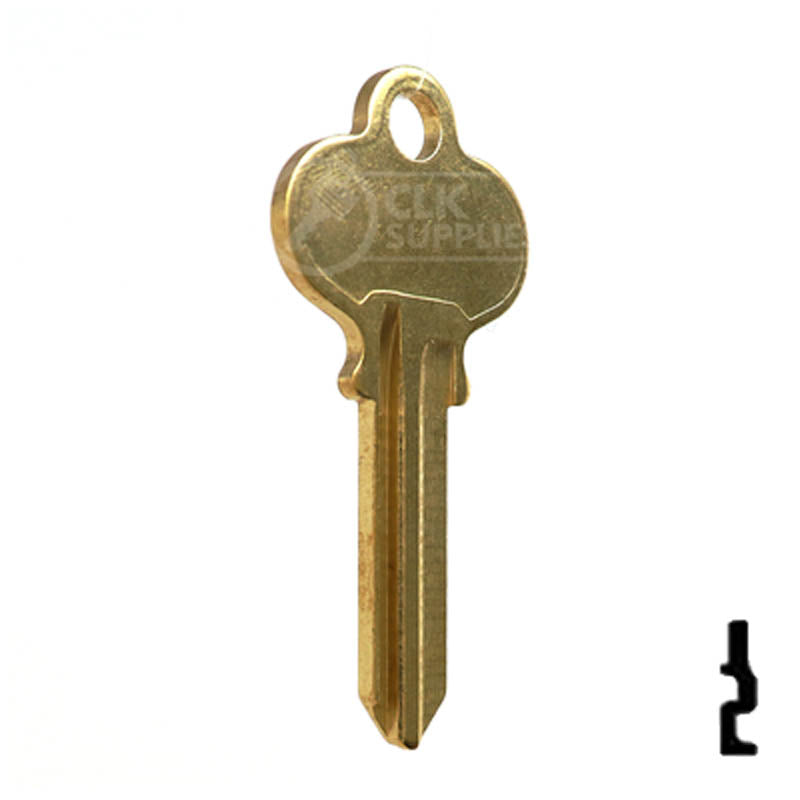 Uncut Key Blank | Segal | 1022, SE1 Residential-Commercial Key JMA USA