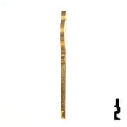 Uncut Key Blank | Segal | 1022, SE1 Residential-Commercial Key JMA USA