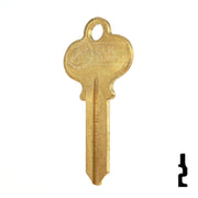 Uncut Key Blank | Segal | 1022, SE1 Residential-Commercial Key JMA USA