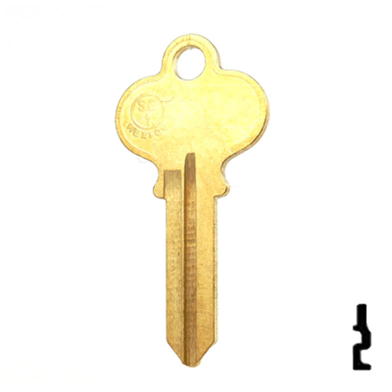 Uncut Key Blank | Segal | 1022, SE1 Residential-Commercial Key JMA USA