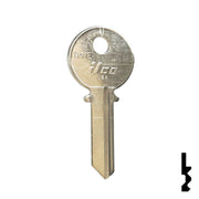 Uncut Key Blank | Taylor | 1141E Residential-Commercial Key Ilco