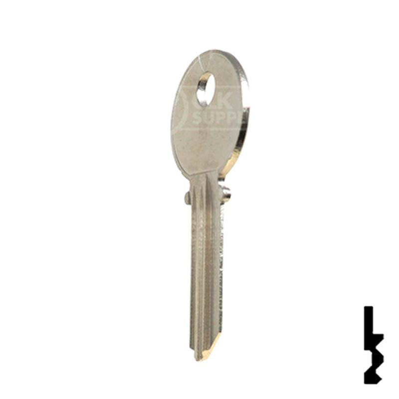 Uncut Key Blank | Taylor | 1141E Residential-Commercial Key Ilco