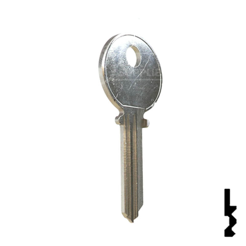 Uncut Key Blank | Taylor | 1141E Residential-Commercial Key Ilco