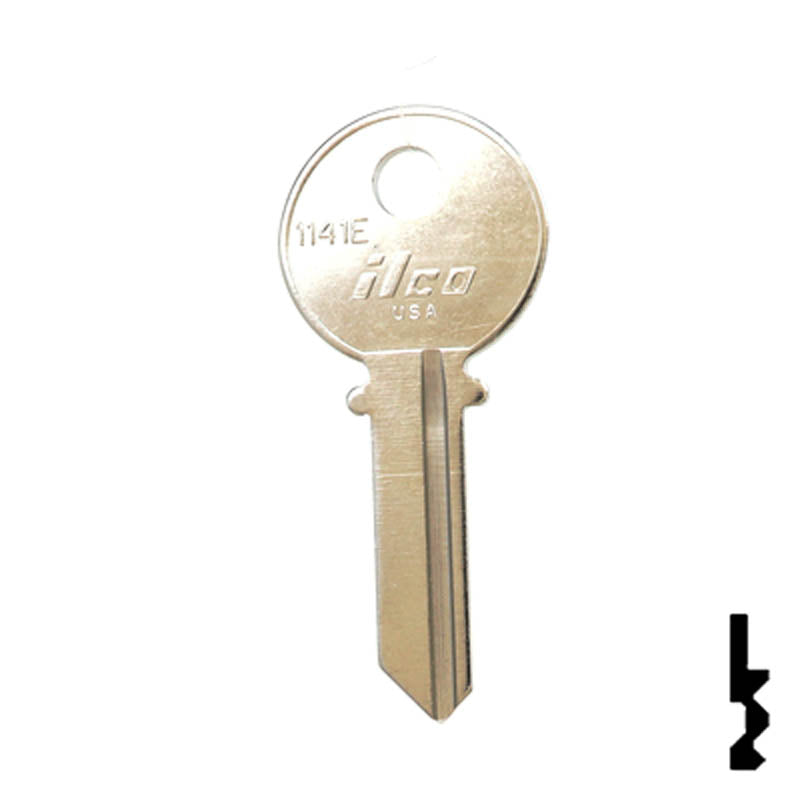 Uncut Key Blank | Taylor | 1141E Residential-Commercial Key Ilco