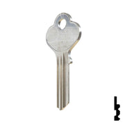 Uncut Key Blank | Taylor | 1141GE Residential-Commercial Key Ilco