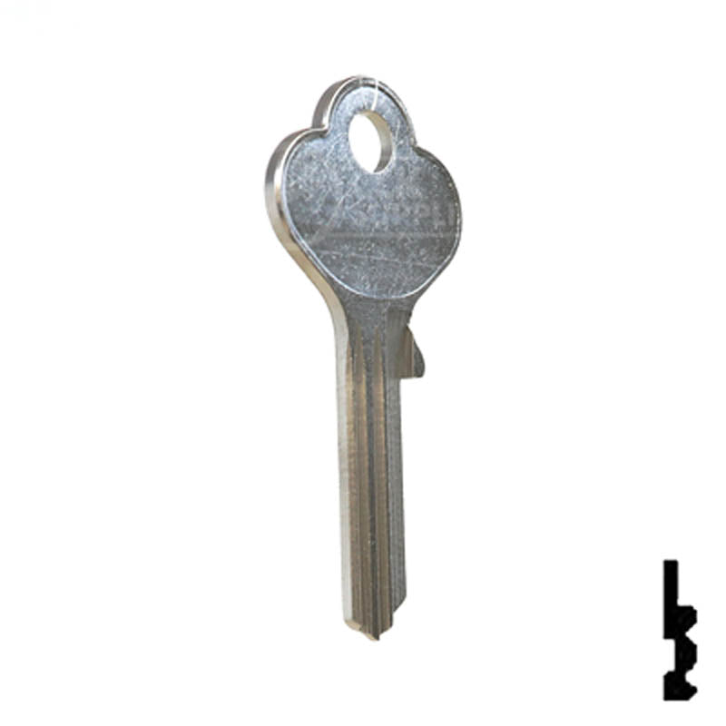Uncut Key Blank | Taylor | 1141GE Residential-Commercial Key Ilco