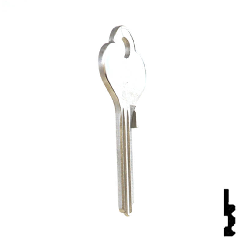 Uncut Key Blank | Taylor | 1141GE Residential-Commercial Key Ilco