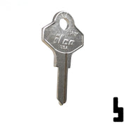 Uncut Key Blank | Taylor | 1141K Residential-Commercial Key Ilco