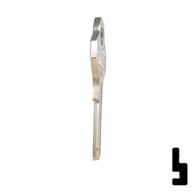 Uncut Key Blank | Taylor | 1141K Residential-Commercial Key Ilco