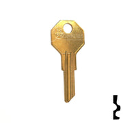 Uncut Key Blank | Taylor | H1122M Residential-Commercial Key Ilco