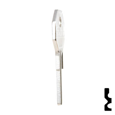 Uncut Key Blank | Taylor | H1122M, T2 Residential-Commercial Key Ilco