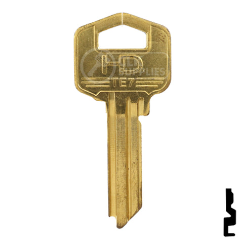 Uncut Key Blank | Tesa, Assa | BD234