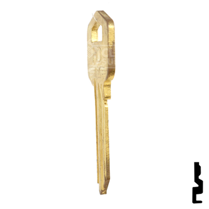 Uncut Key Blank | Tesa, Assa | BD234 Residential-Commercial Key Framon Manufacturing Company, Inc