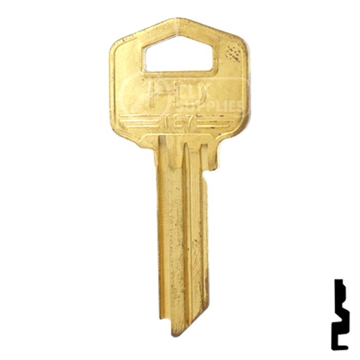 Uncut Key Blank | Tesa, Assa | BD234 Residential-Commercial Key Framon Manufacturing Company, Inc