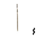 Uncut Key Blank | The Club | 1573A, CLB1 Residential-Commercial Key Ilco