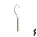 Uncut Key Blank | The Club | 1573A, CLB1 Residential-Commercial Key Ilco