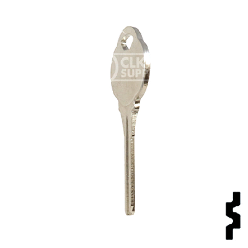 Uncut Key Blank | The Club | 1573A, CLB1 Residential-Commercial Key Ilco