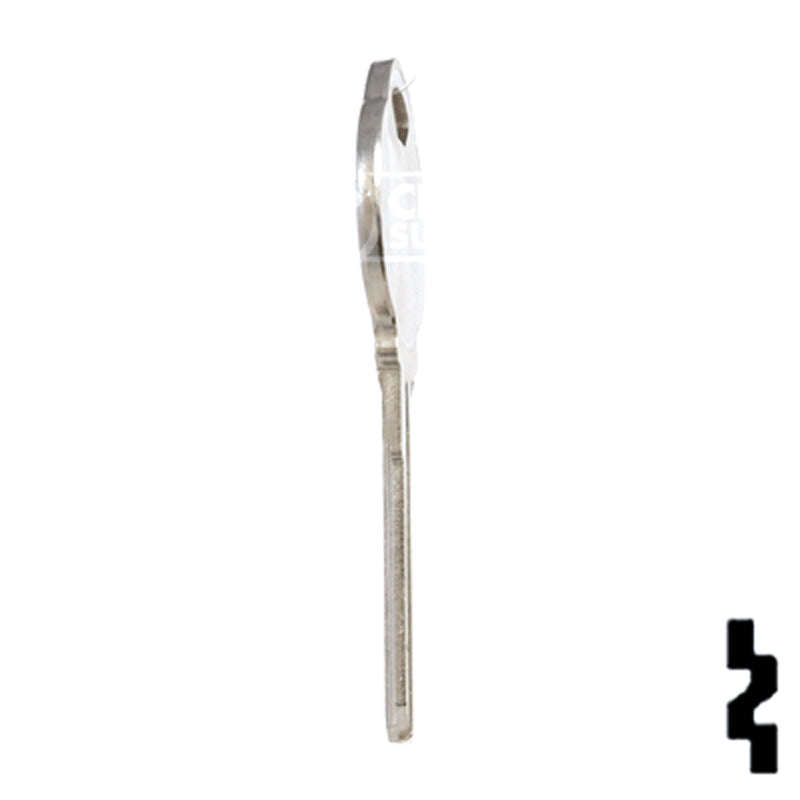 Uncut Key Blank | The Club | 1573F, CLB6 Residential-Commercial Key Ilco