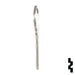 Uncut Key Blank | The Club | 1573F, CLB6 Residential-Commercial Key Ilco