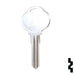 Uncut Key Blank | The Club | 1573F, CLB6 Residential-Commercial Key Ilco