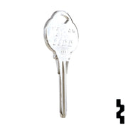 Uncut Key Blank | The Club | 1573F, CLB6 Residential-Commercial Key Ilco