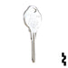 Uncut Key Blank | The Club | 1573F, CLB6 Residential-Commercial Key Ilco