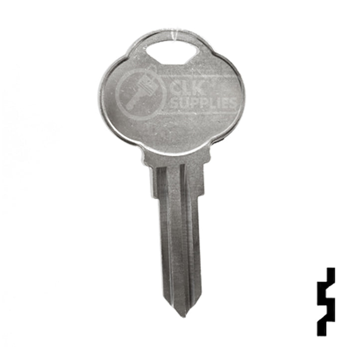 Uncut Key Blank | The Club | 1581G, CLB7 Residential-Commercial Key Ilco