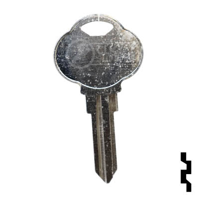 Uncut Key Blank | The Club  | 1581H, CLB8 Residential-Commercial Key Ilco