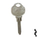 Uncut Key Blank | The Club  | 1581H, CLB8 Residential-Commercial Key Ilco